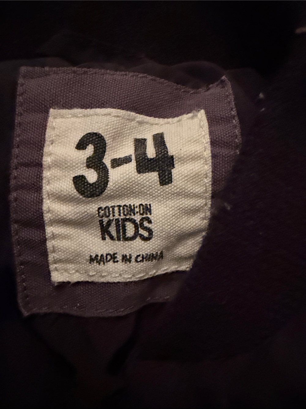 Cotton On Kids Fluffy warm Black Puffer Bomber Jacket - Picture 2 of 5